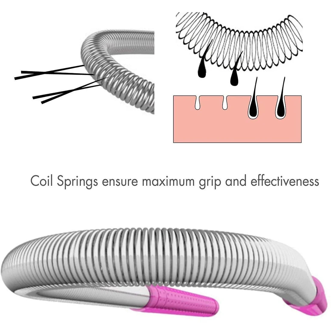 Facial Hair Remover Spring Tool for Women – Gentle & Effective Epilator