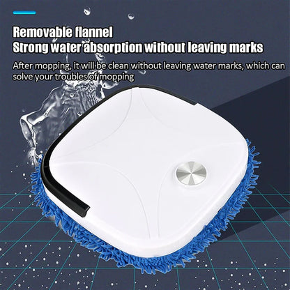 Smart Floor Cleaning Robot – USB Rechargeable with Dry & Wet Mop