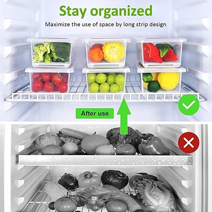 Freezer Storage Containers – 6-Pack 1500ML with Drain Plate | Organivo
