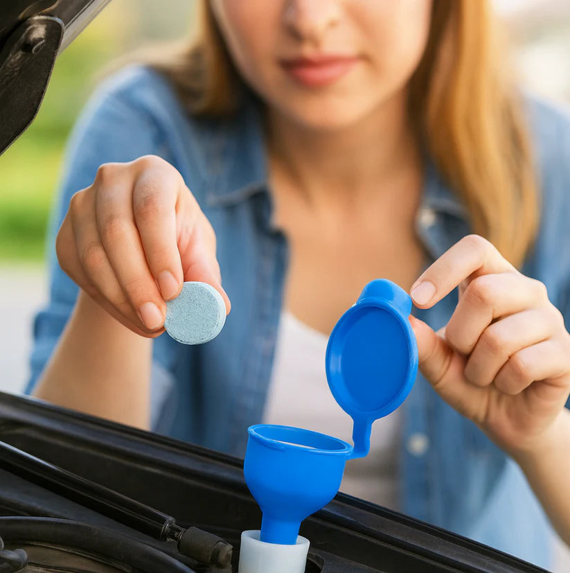 Car Wiper Detergent Tablets – Clear Windshield & Wiper Care