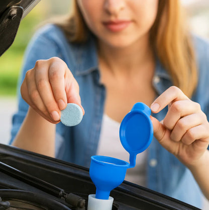 Car Wiper Detergent Tablets – Clear Windshield & Wiper Care
