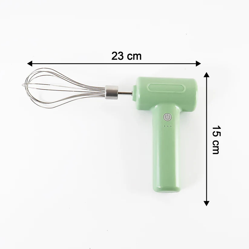 Cordless Electric Whisk & Egg Beater - (1 Pc)