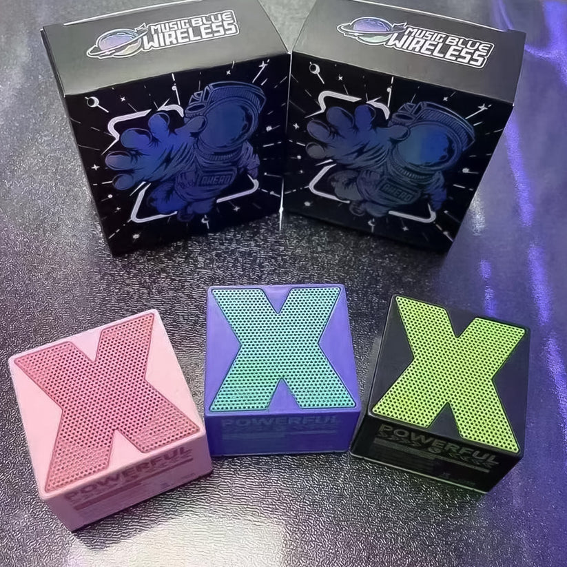 Mini Speaker Portable Wireless Speaker with Immersive Sound (1 Pc / Mix Color)