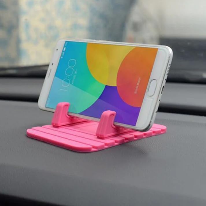 Universal Foldable Anti-Slip Mobile Phone Stand (Car Dashboard & Table Use)
