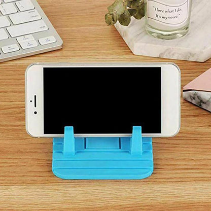 Universal Foldable Anti-Slip Mobile Phone Stand (Car Dashboard & Table Use)